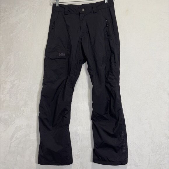 Helly Hansen Black Pants Men's Small Relaxed RECCO Primaloft  Ski Snowboard - Picture 1 of 16
